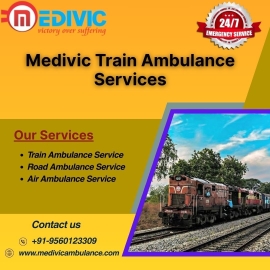 Medivic Aviation Train Ambulance in Patna Sets the High Bar in Medical Shifting