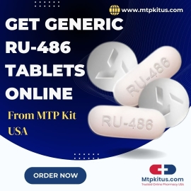 Trusted Online Source for Generic RU486 Pills: MTP Kit USA
