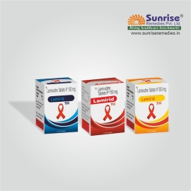 Lamirid Tablets Lamivudine Manufacturer and Exporter Sunrise Remedies