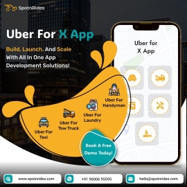 Next-Gen Uber for X App Development - SpotnRides