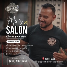 Men's Salon in Timberwood