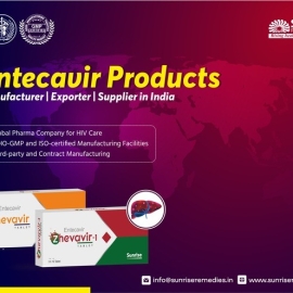 Entecavir Products Manufacturer Supplier and Exporter for Global Healthcare