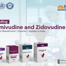 Lamivudine and Zidovudine Products Manufacturer in India