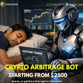 Looking for a Crypto Arbitrage Trading Bot? Start from $2500