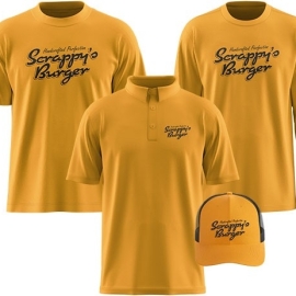 Restaurant Sublimation Printing for Branded QSR Employee Uniforms | Custom Food Service Apparel