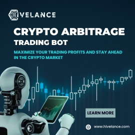 Crypto Arbitrage Trading Bot Development Services - Hivelance