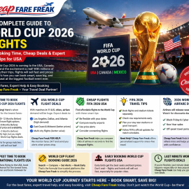 Book FIFA 2026 Flight Ticket | Cheap Flight Deals & Low Fare Booking