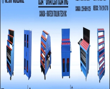 Enhancing Durability and Quality in CNC Tool Carts with Cold Rolled and Powder Coated Steel