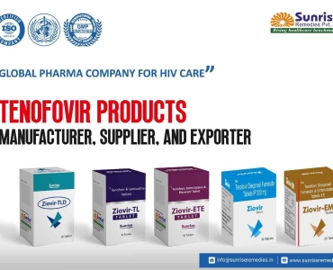 Tenofovir Tablets Manufacturer Supplier and Exporter in India Sunrise Remedies 