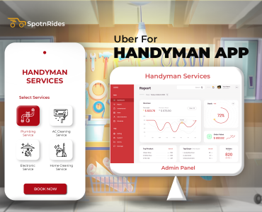 Professional On-Demand Handyman App Solution for Businesses – SpotnRides