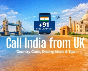 Call India from UK – Country Code India (+91)