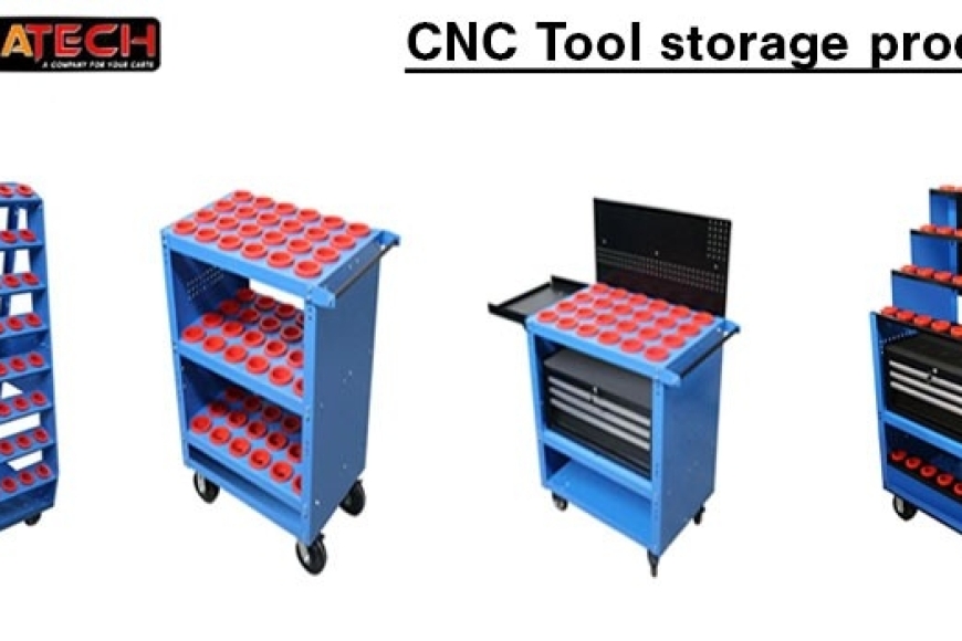 CNC Tool storage products from Uratech - Banner