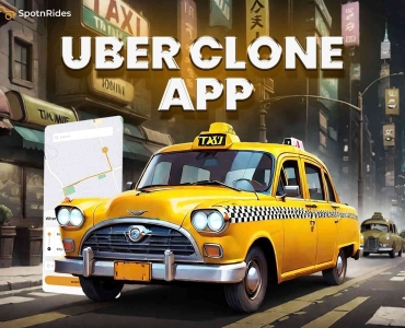 SpotnRides Uber Clone App – Powerful Ride-Hailing Software Solution