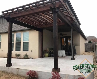 Back Yard Fire Pit Area Ideas Broken Arrow