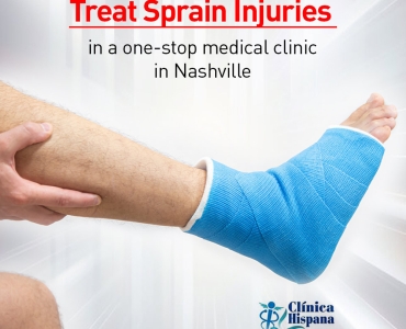 Treat sprain injuries in a one-stop medical clinic in Nashville