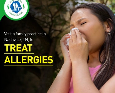 Visit a family practice in Nashville, TN,to treat allergies