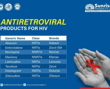 Antiretroviral ARV Products for HIV Treatment | Sunrise Remedies