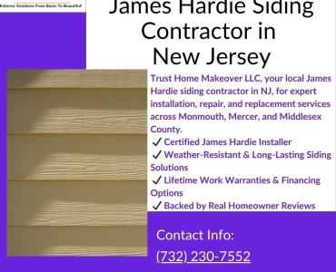 Trusted James Hardie Contractors in Monmouth County NJ – Home Makeover LLC