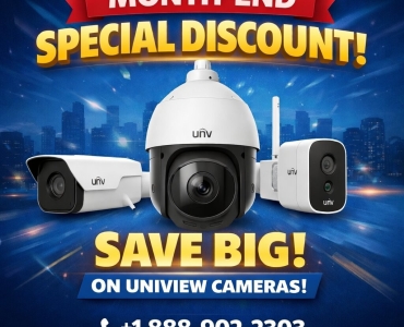 Uniview 4MP OwlView Bullet Camera – Clear 24/7 Surveillance