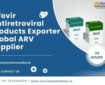 Zifovir Antiretroviral Products Exporter Global ARV Supplier