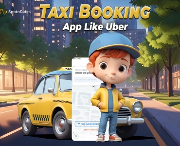  Own Your Taxi Platform with SpotnRides Uber Clone App for Startups