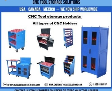 5 Ways CNC Tool Carts Improve Productivity in Machine Shops