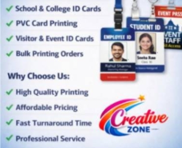 Student ID | Tags and Lanyards | Employee ID Cards | Contact Creative Zone | 443