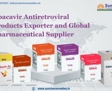 Abacavir Antiretroviral Products Exporter and Global Pharmaceutical Supplier