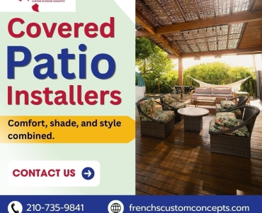 Covered Patio Installers in San Antonio