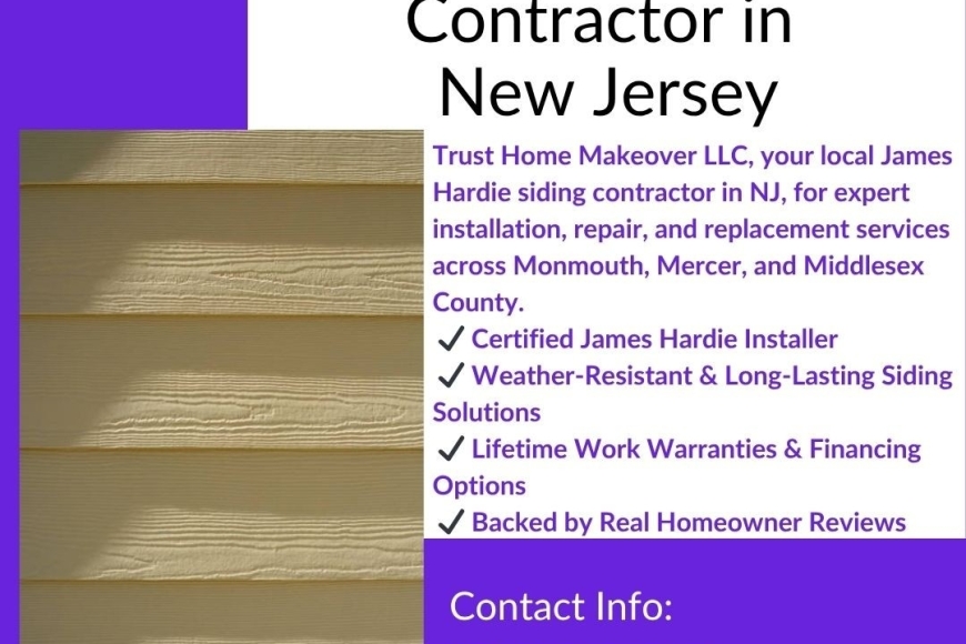 James Hardie Siding Contractor in New Jersey