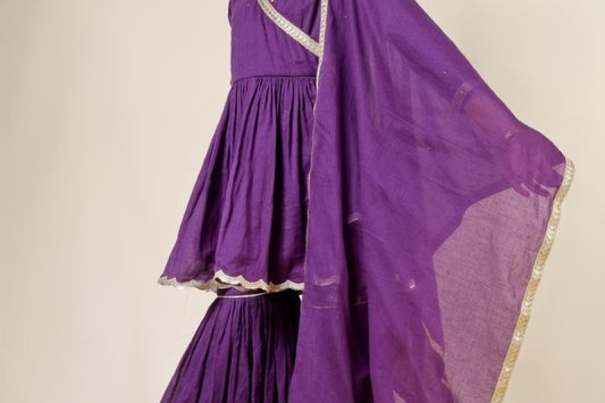 Indian Ethnic and Traditional Dresses for Kids 1