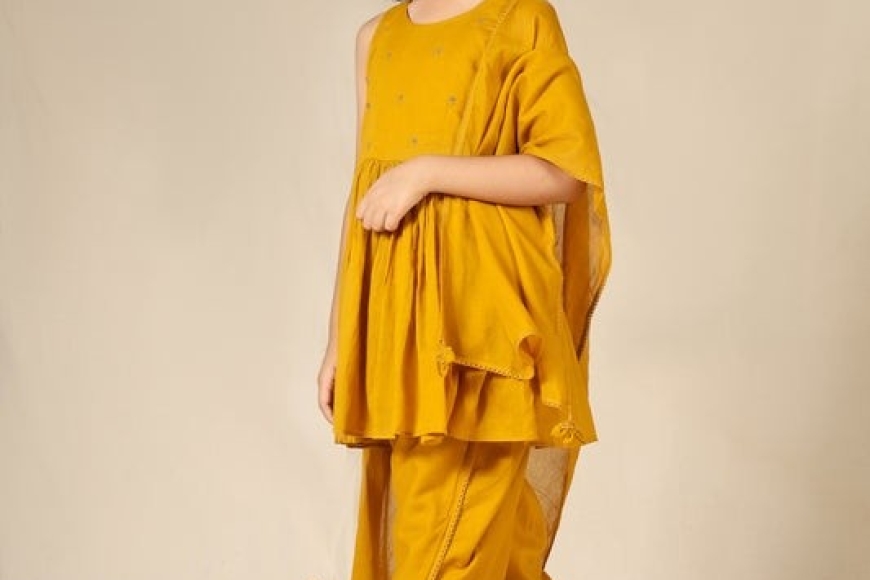 Indian Ethnic and Traditional Dresses for Kids 6